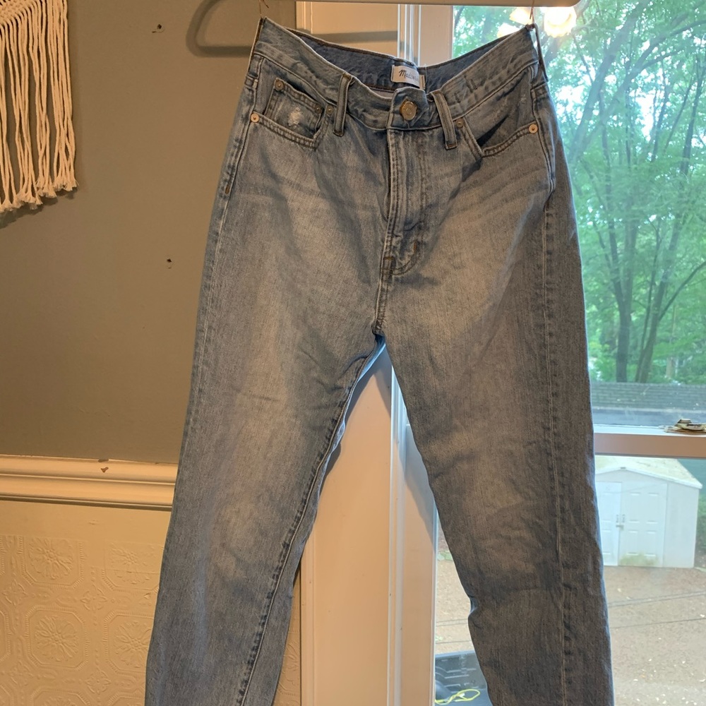 Madewell light wash vintage jean